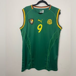 *RARE* RETRO Cameroon 2002 Samuel Eto'o Shirt